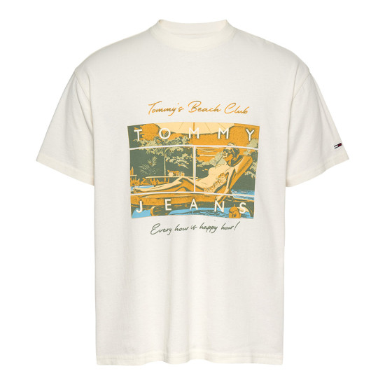 Tommy Hilfiger Ανδρική κοντομάνικη μπλούζα Relaxed Beach Club Graphic Tee